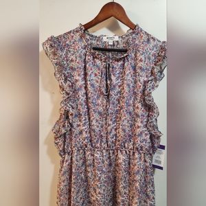 Nwt BB DAKOTA BY STEVE MADDEN Dress XXL sleeveless floral
